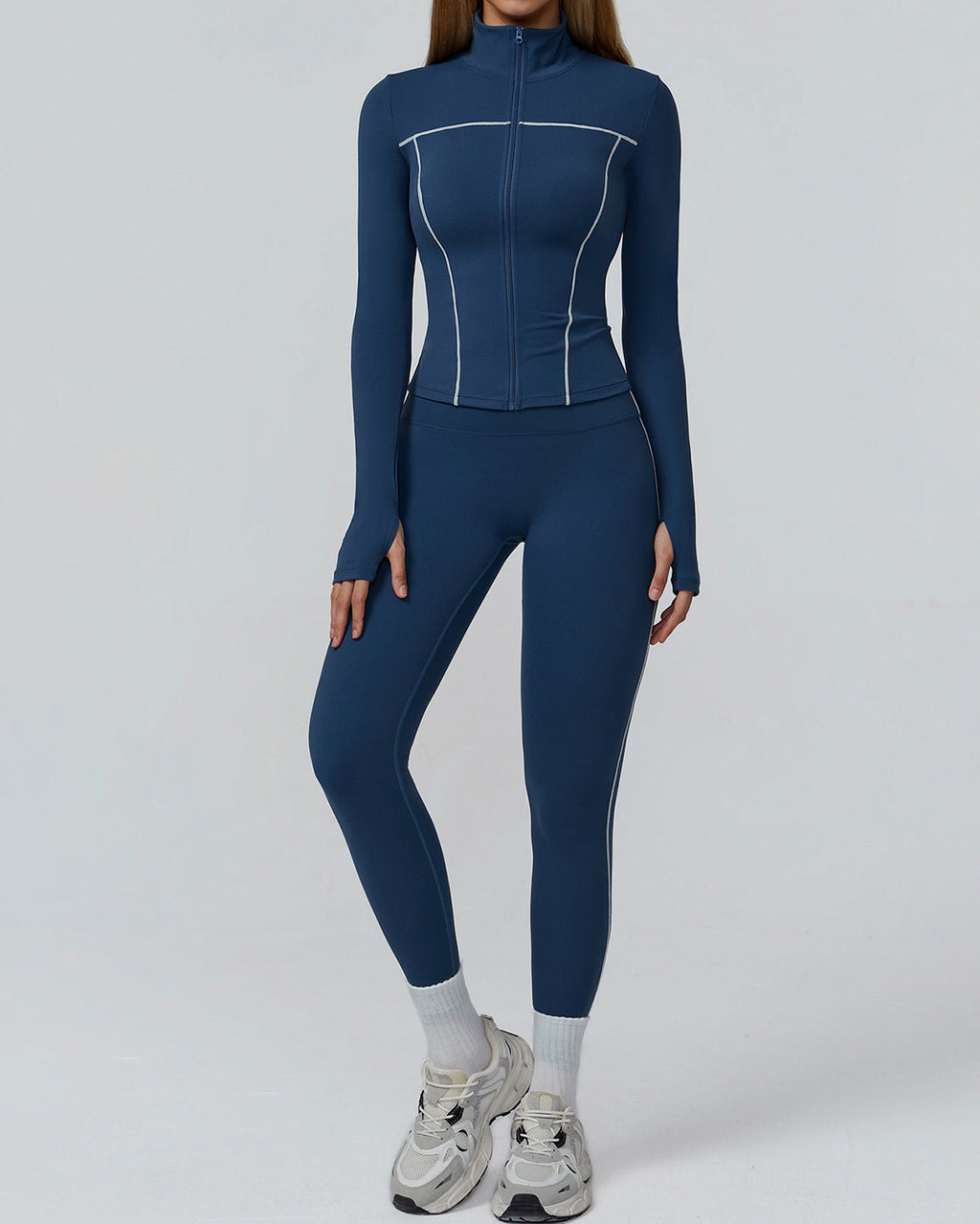 Lena | Sculpt Reißverschlussjacke