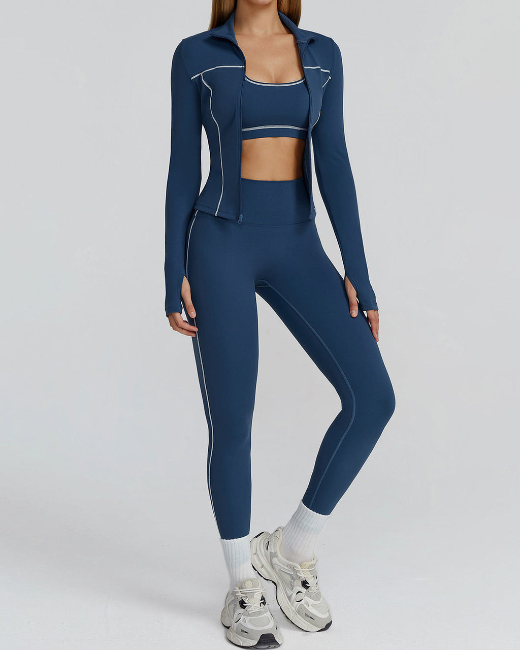 Lena | Sculpt Reißverschlussjacke