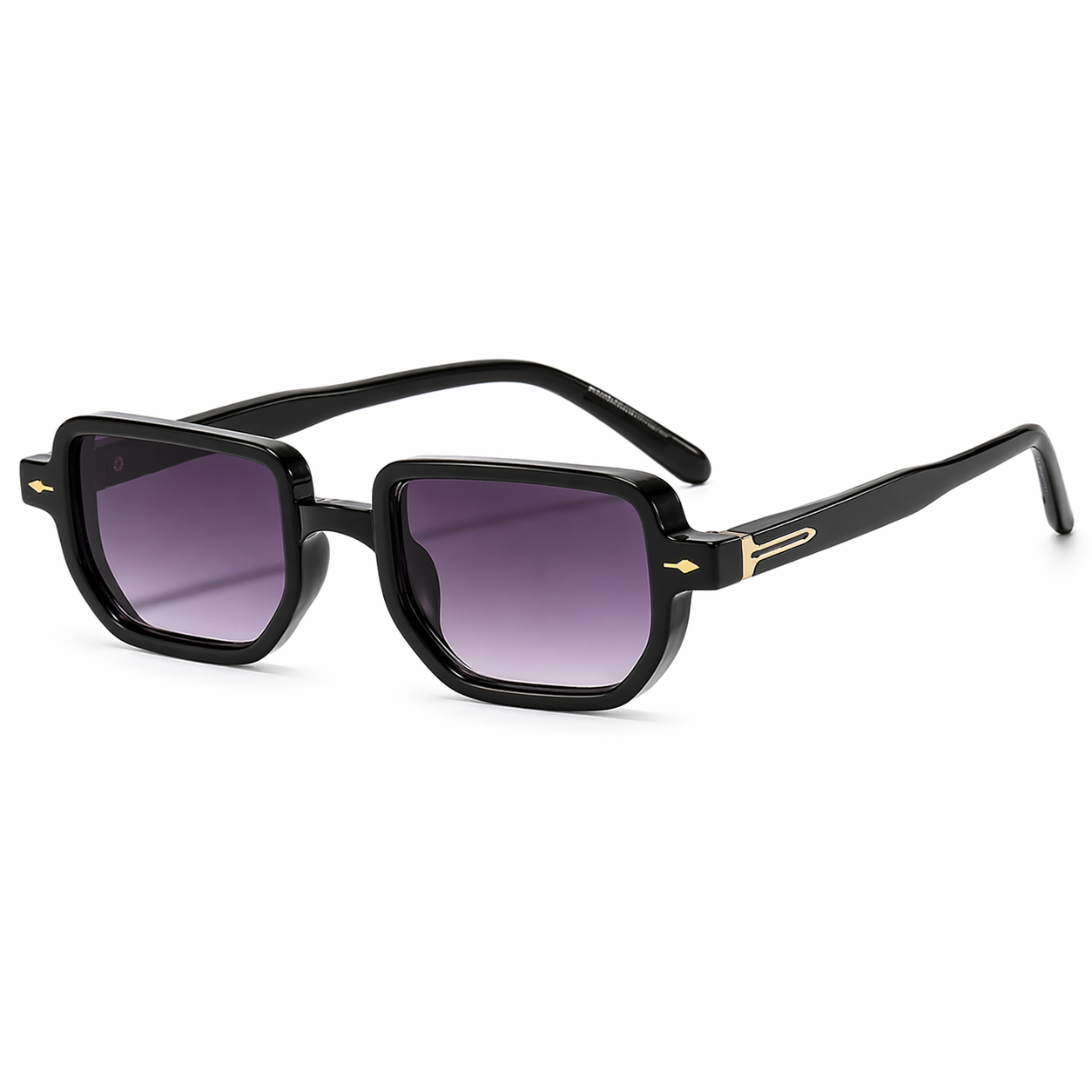 Dubai | Markante Sonnenbrille mit geometrischem Rahmen