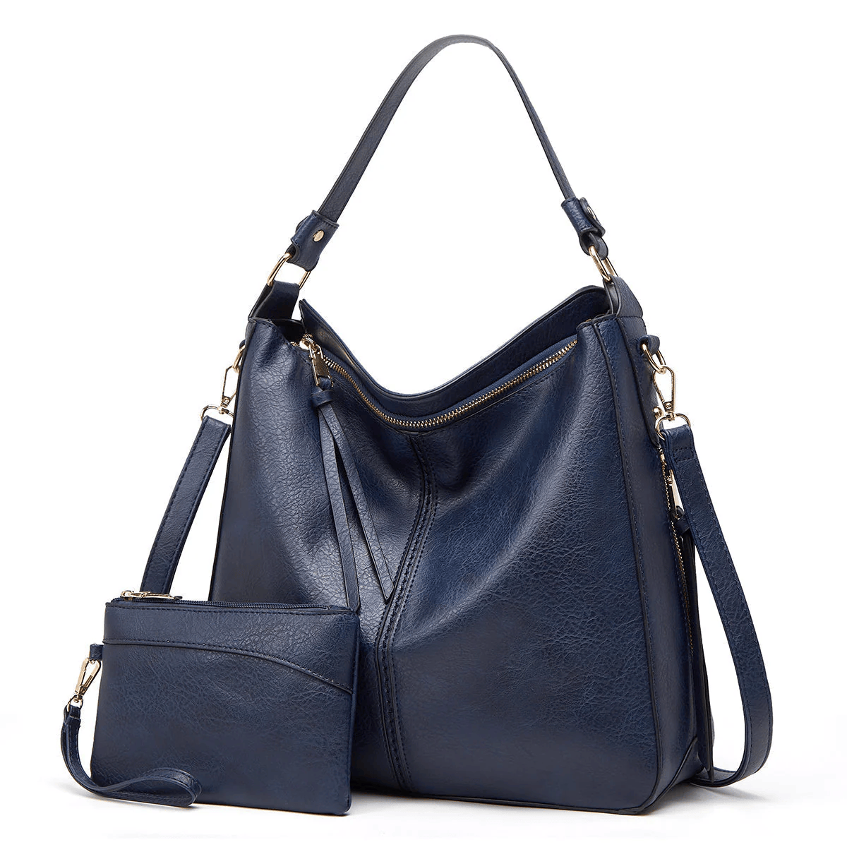 Étoile de Ville – Klassische Vintage-Lederhandtasche