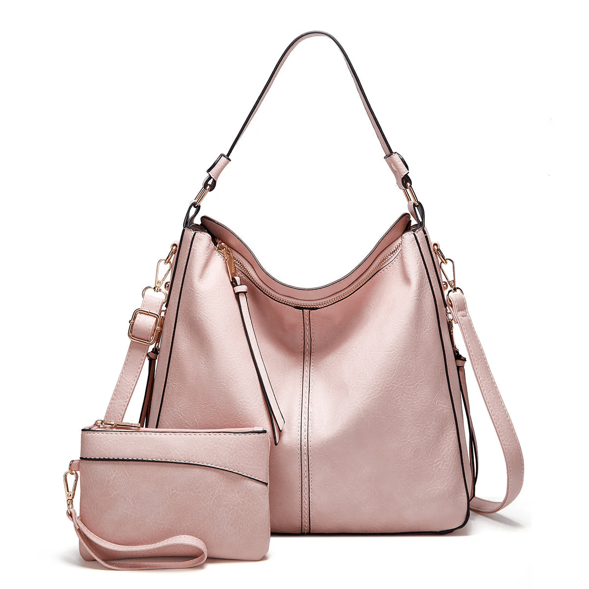 Étoile de Ville – Klassische Vintage-Lederhandtasche