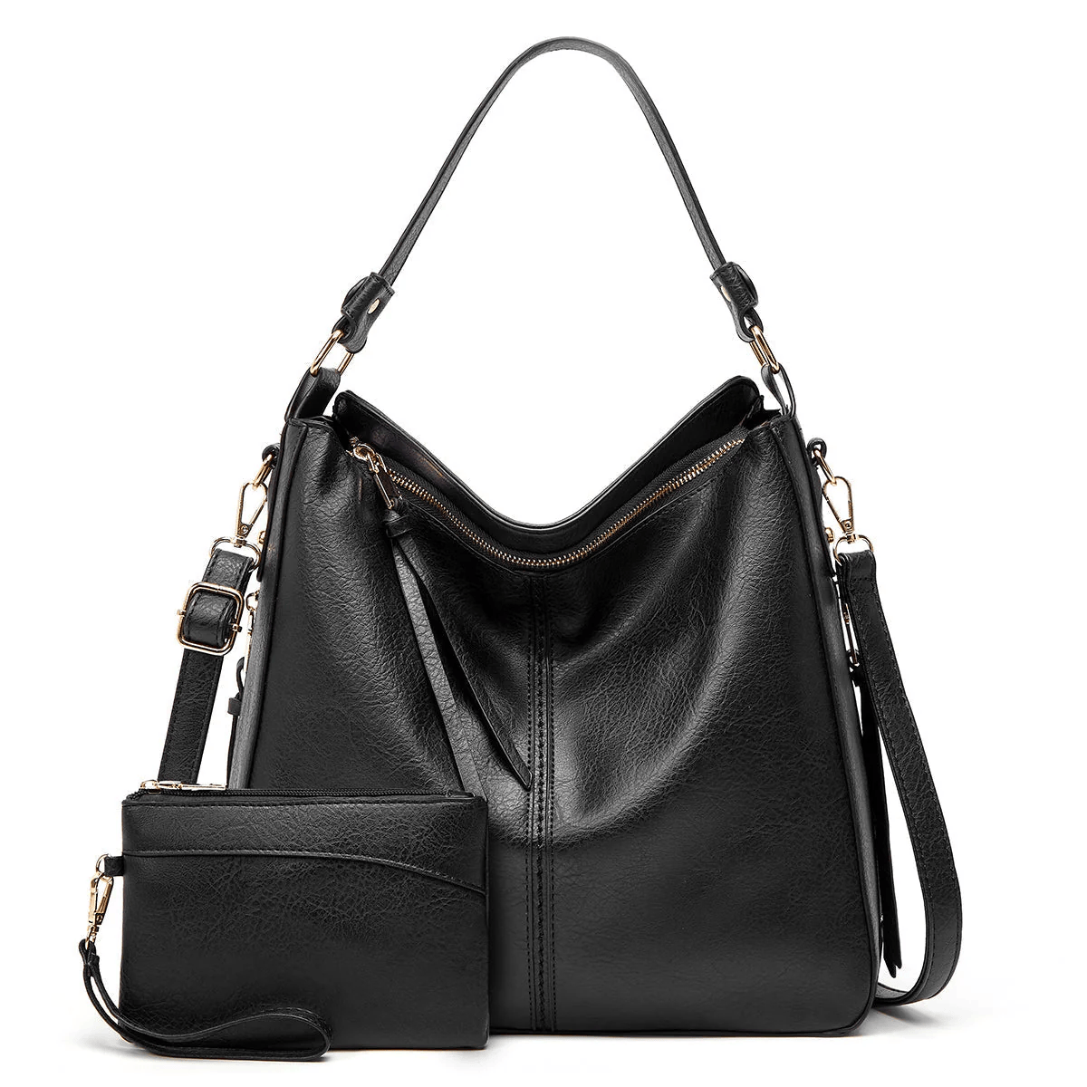 Étoile de Ville – Klassische Vintage-Lederhandtasche