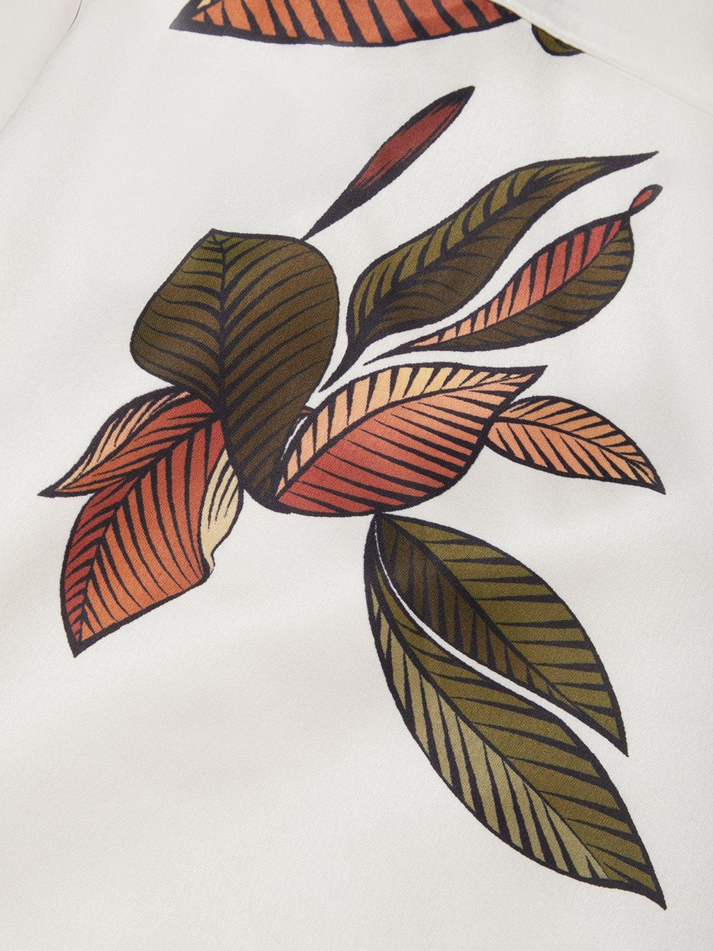 Michelle | Midikleid mit botanischem Wickeldesign