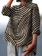 Becca | Bluse mit Künstlerprint