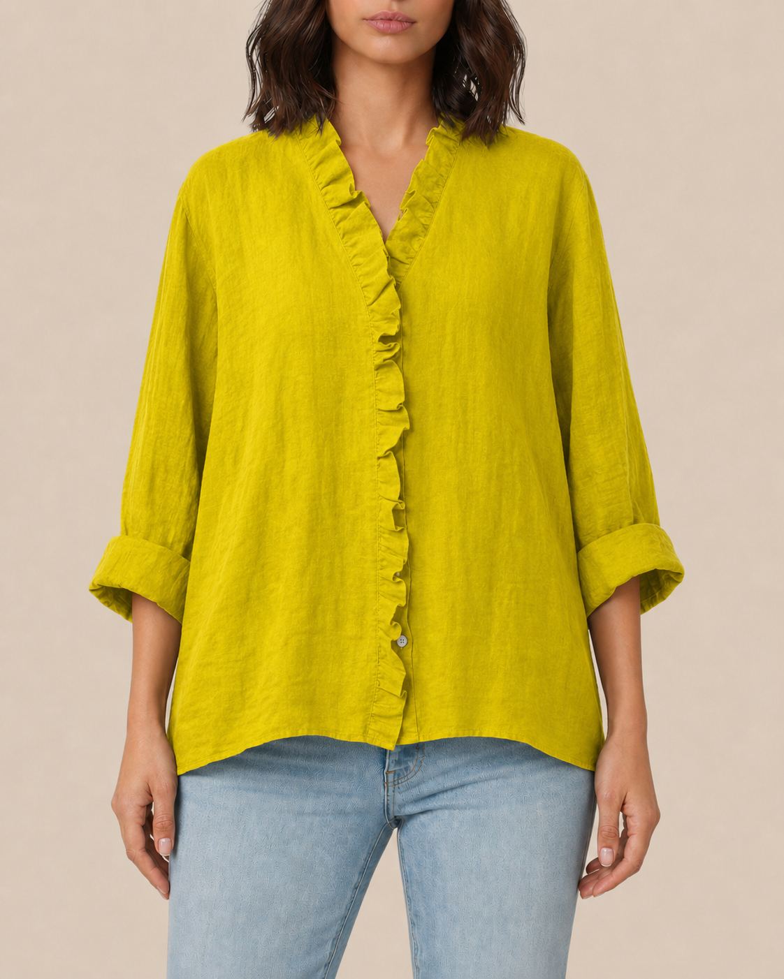 Arielle | Bluse mit Künstlerprint