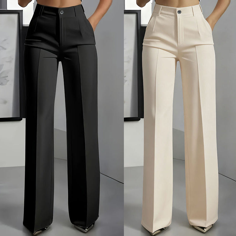 Millie | Taillierte Hose mit hohem Bund