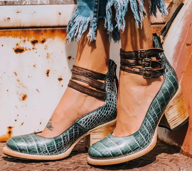 Clara | Talons Classiques Vintage - Élégance intemporelle