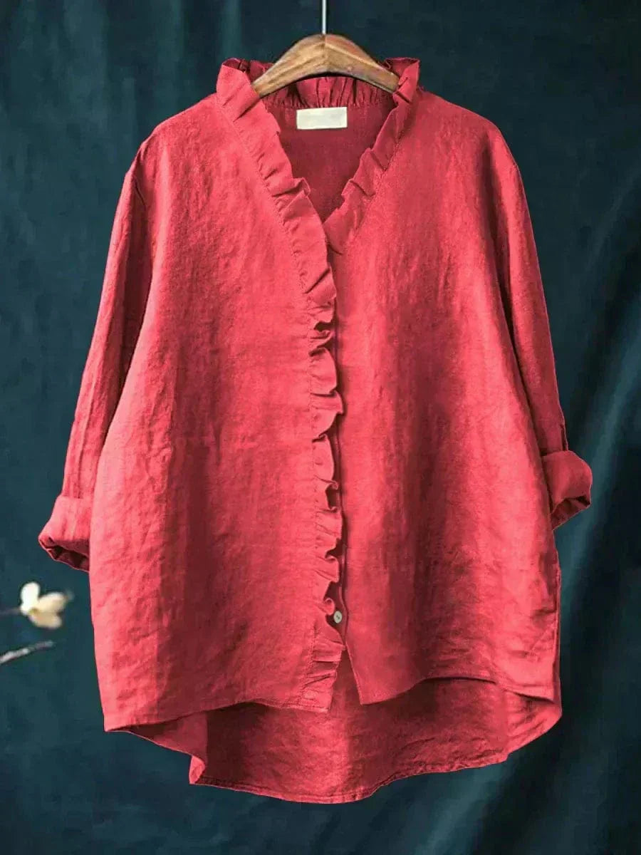 Arielle | Bluse mit Künstlerprint