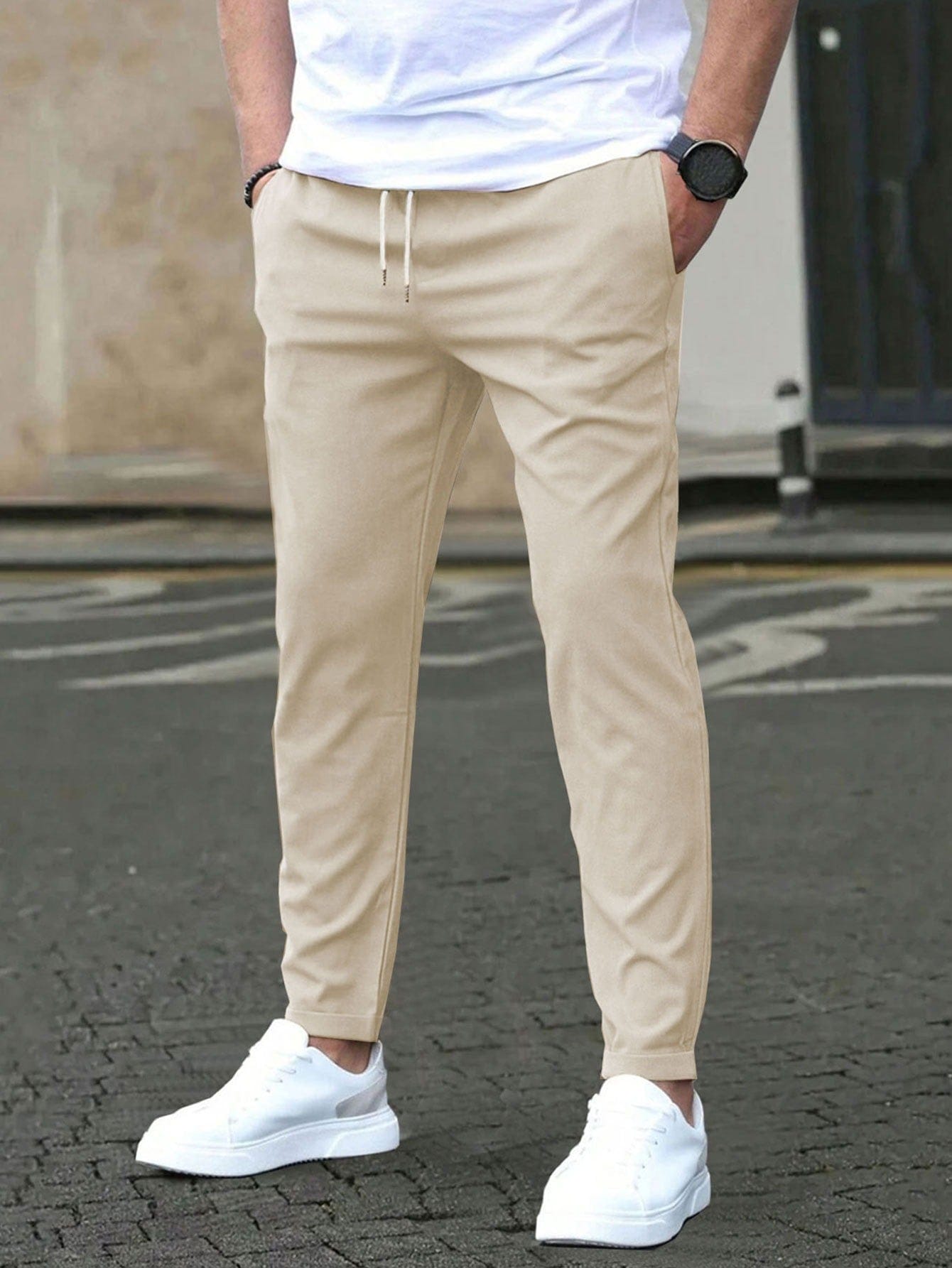 Aurelio™ Stretch-Chinohose