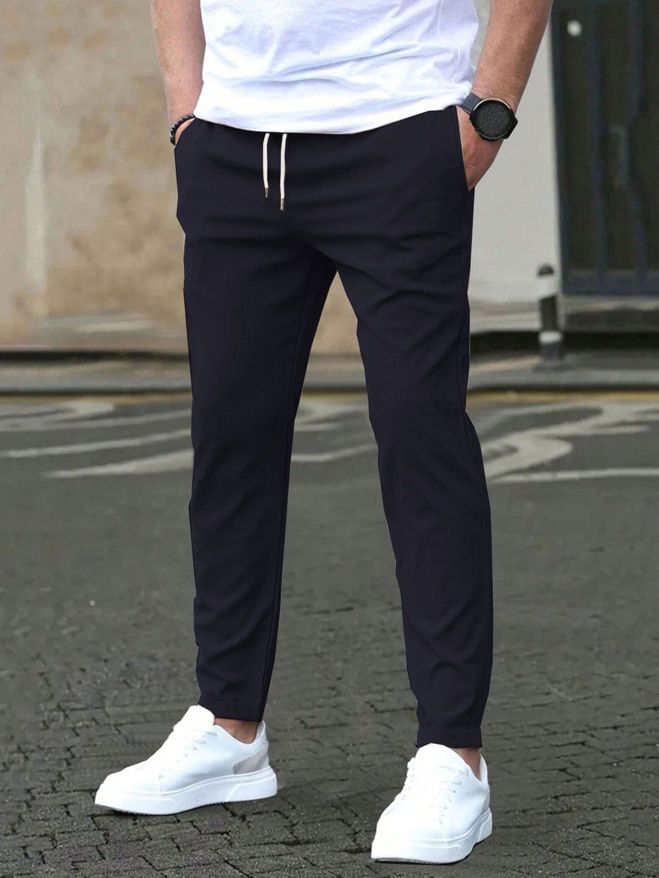 Aurelio™ Stretch-Chinohose