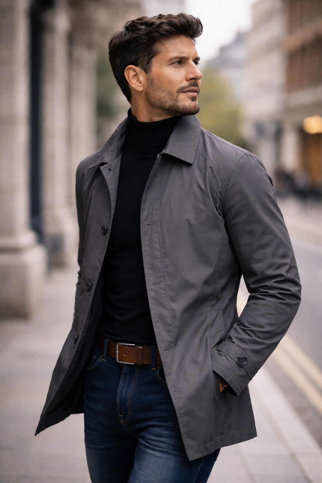 Adrian | Stilvoller Herrenmantel