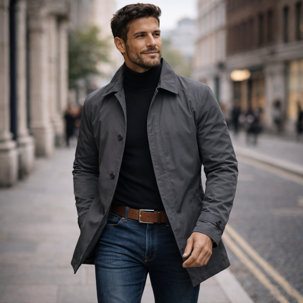 Adrian | Stilvoller Herrenmantel