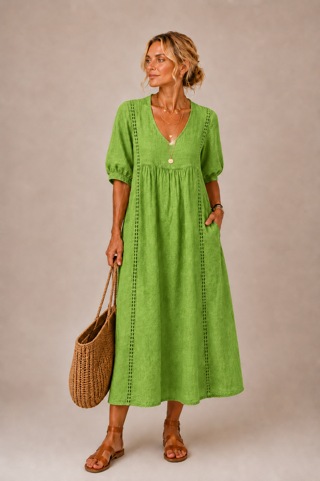 Rumi | Luftiges Maxikleid