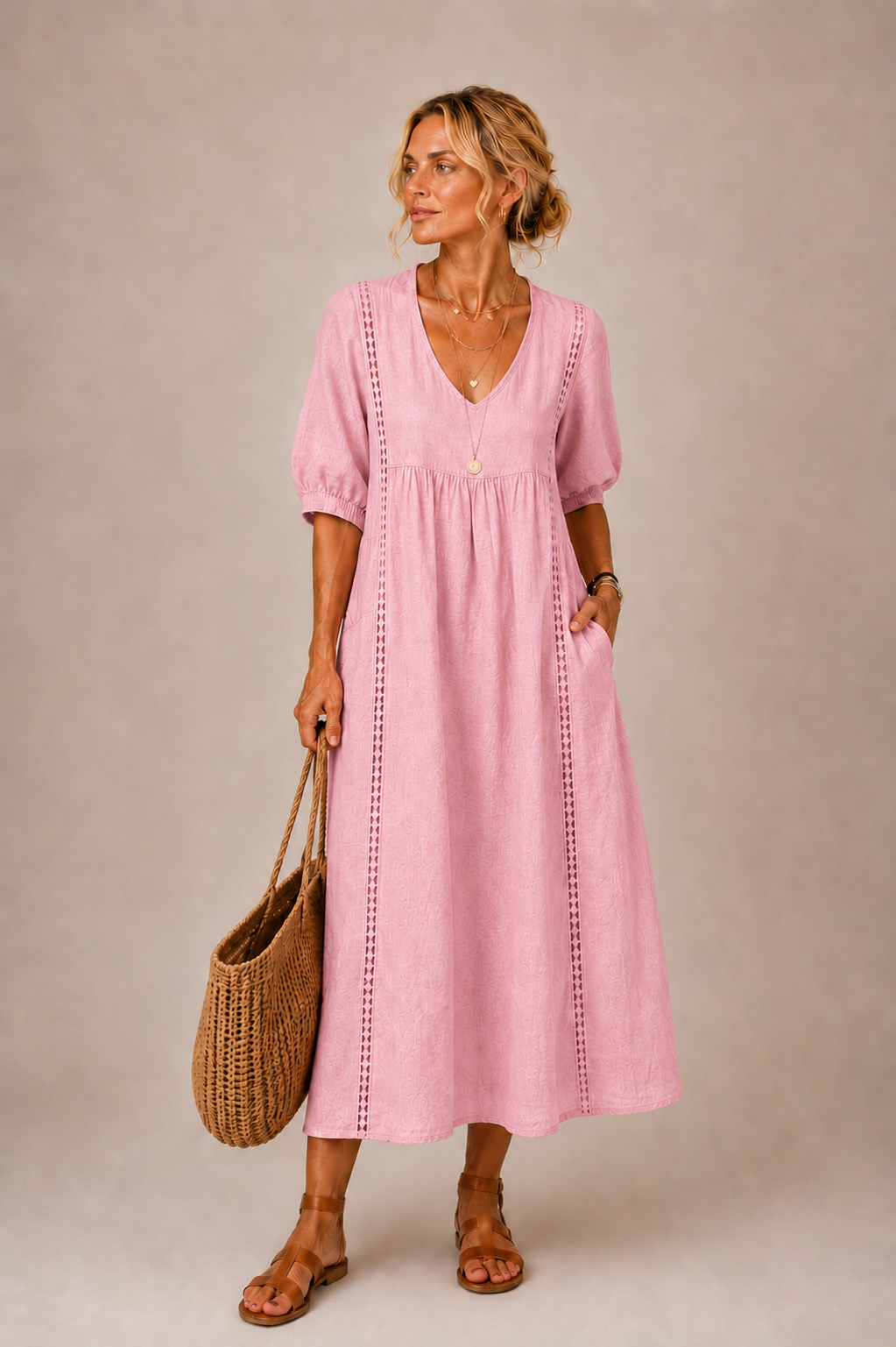 Rumi | Luftiges Maxikleid