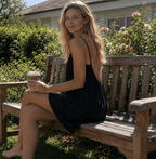 La Robe Nuance - La Câline™  1 achetée = 1 offerte! Mixez une robe longue et une robe courte !