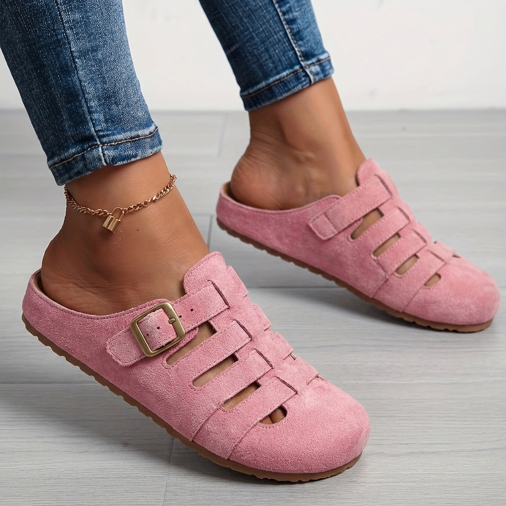 Clara | Sandales-mules Confortables à enfiler sans fermeture – Douceur et Praticité au quotidien