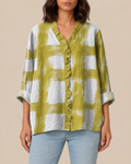 Ellis | Bluse mit Künstlerprint