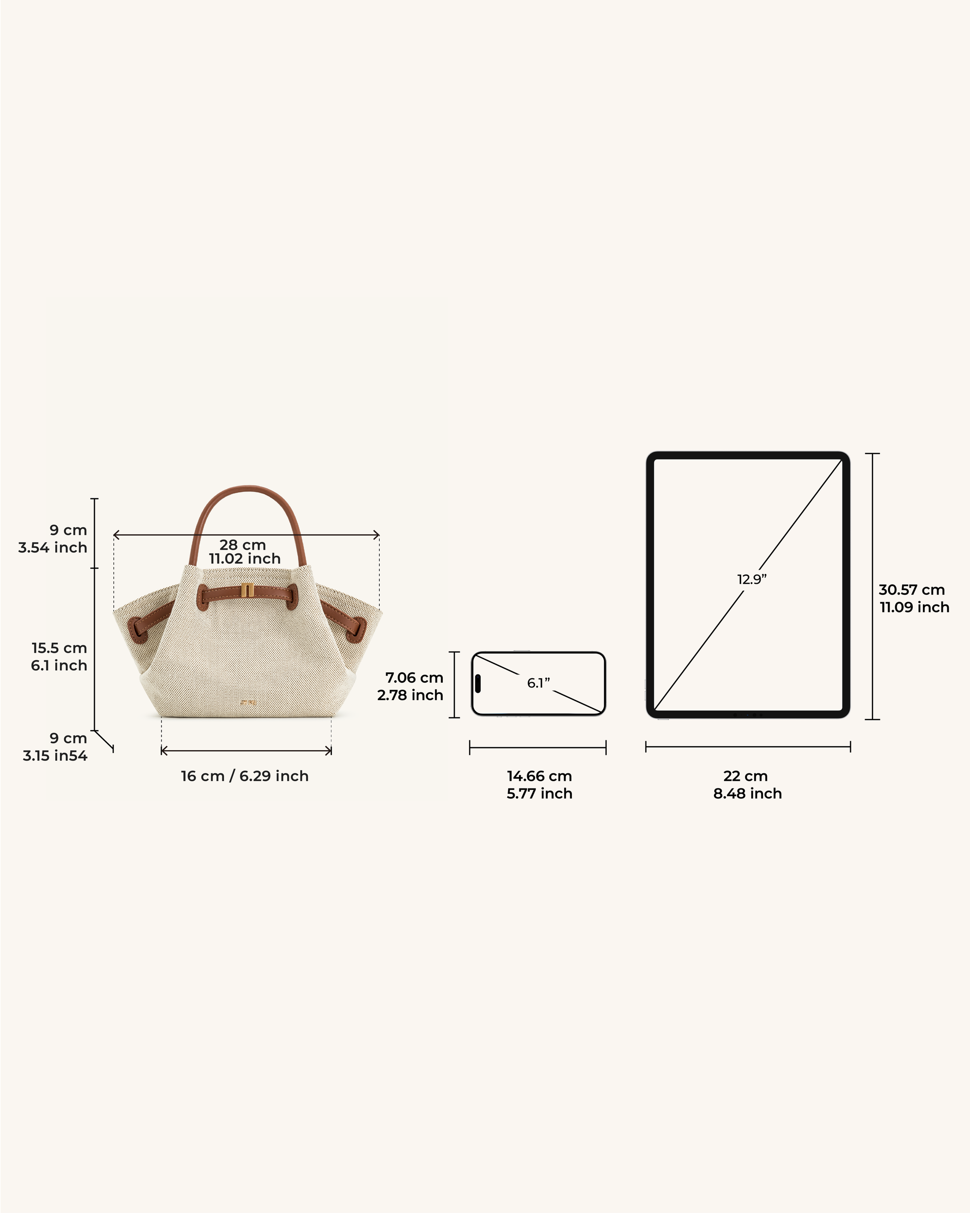 JW P Mini Tote Bag