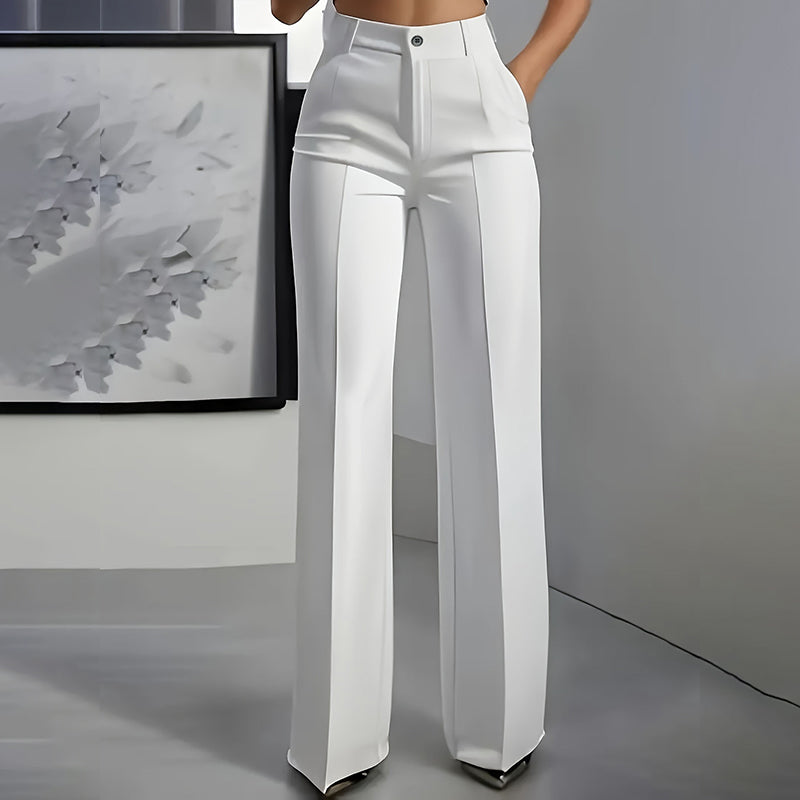 Millie | Taillierte Hose mit hohem Bund