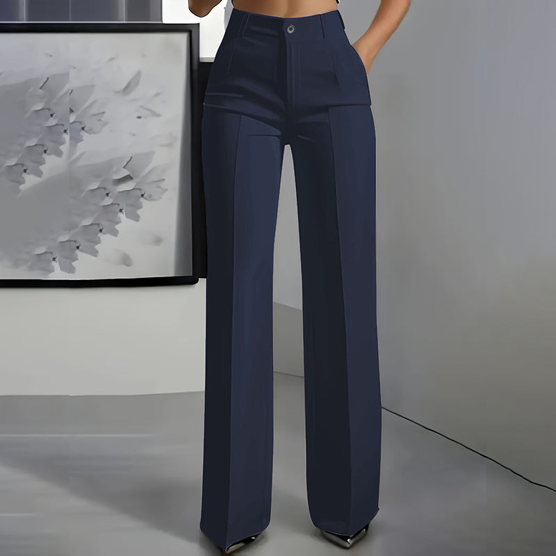 Millie | Taillierte Hose mit hohem Bund