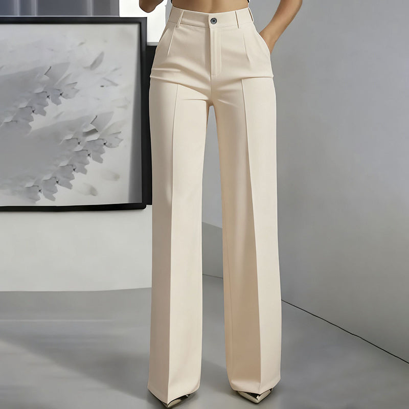 Millie | Taillierte Hose mit hohem Bund