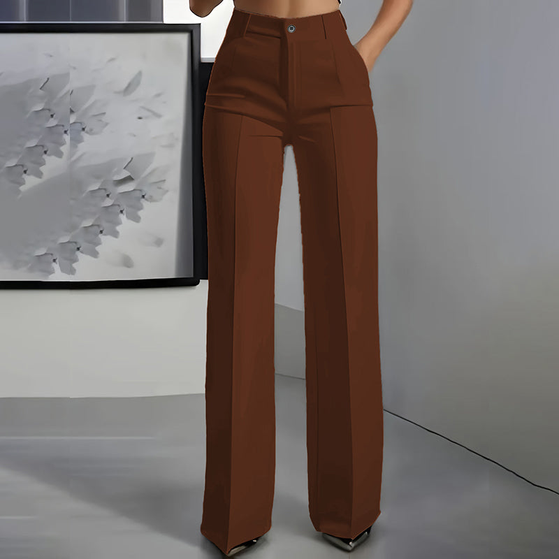 Millie | Taillierte Hose mit hohem Bund