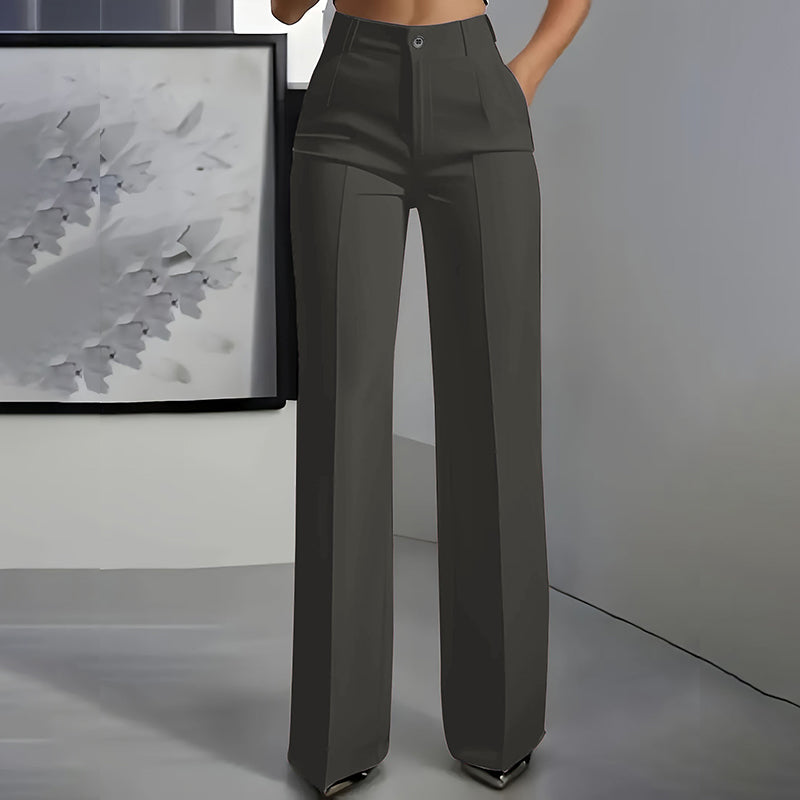 Millie | Taillierte Hose mit hohem Bund