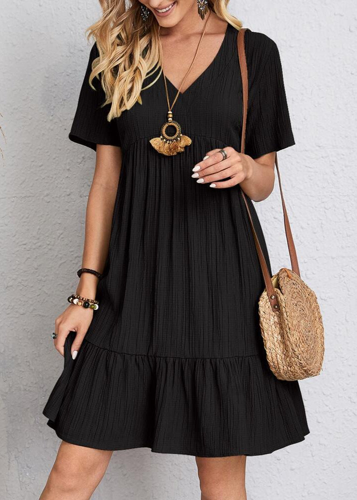 Cindy | Luftiges Sommerkleid mit Volantsaum