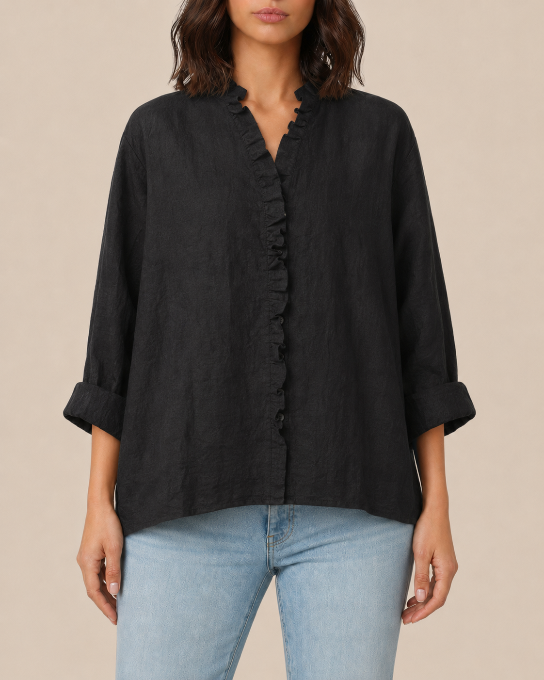 Arielle | Bluse mit Künstlerprint