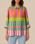 Lumi | Bluse mit Künstlerprint